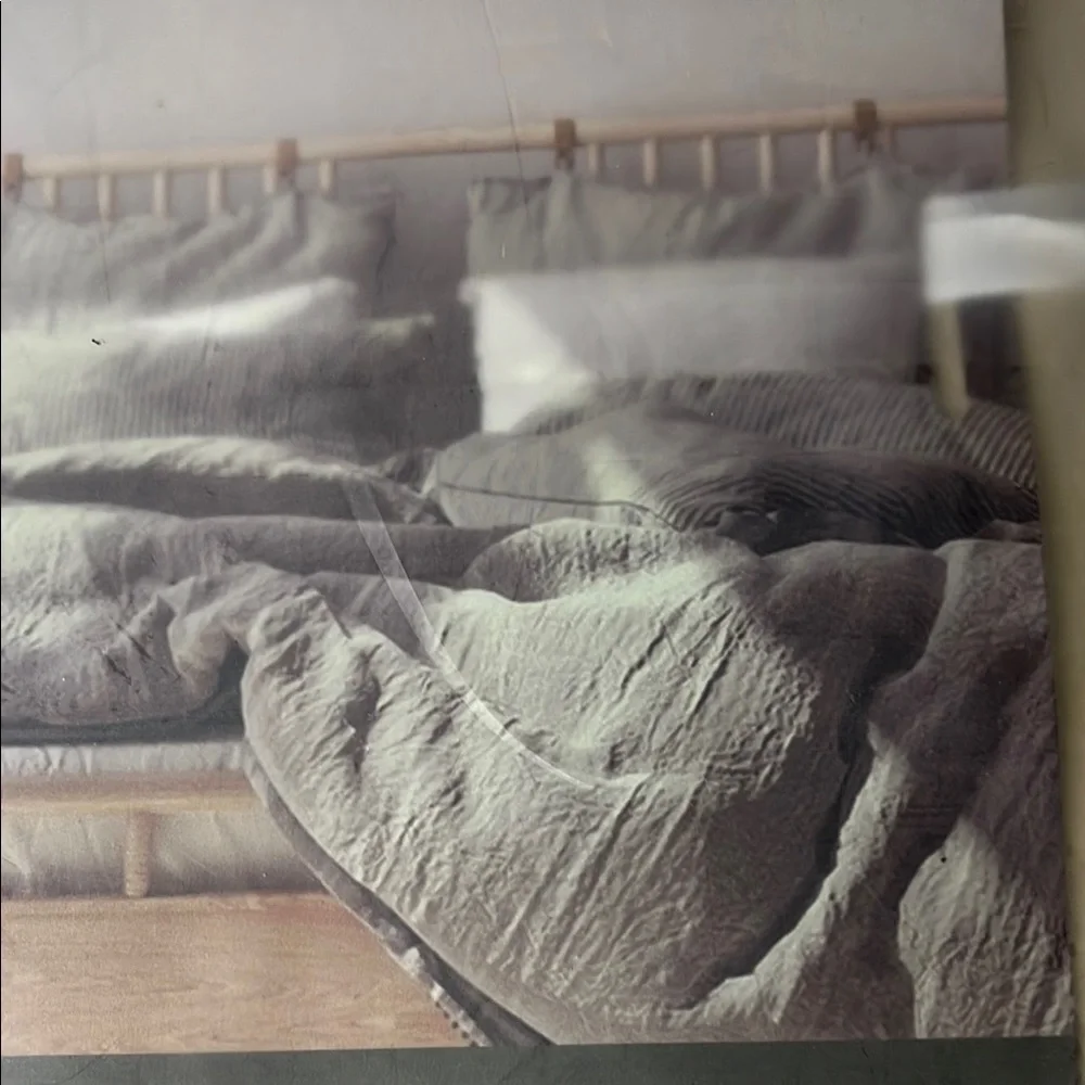 nexHOME Cozy natural Duvet108”x98” Set 2 pillowcases 20”x36” organic cotton